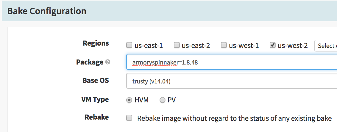 edit package field